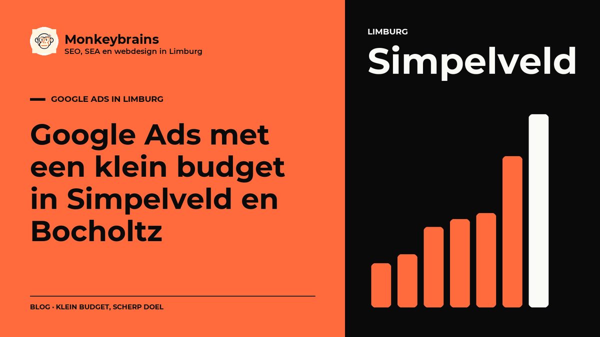 Google Ads met een klein budget in Simpelveld en Bocholtz
