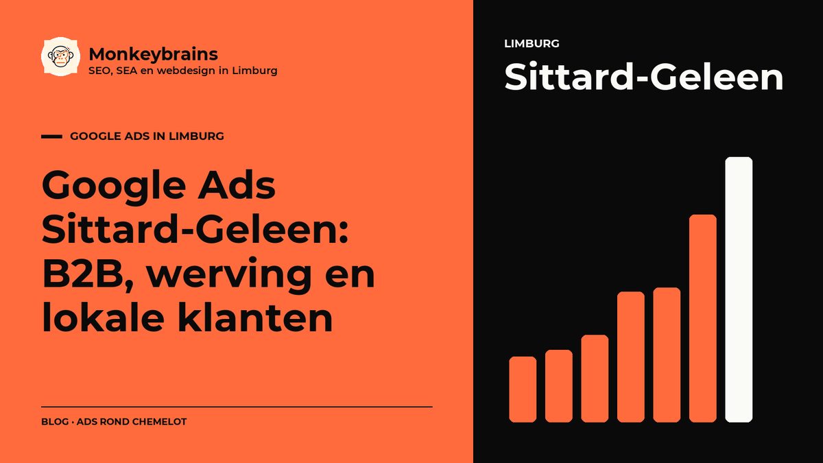 Google Ads Sittard-Geleen: B2B, werving en lokale klanten