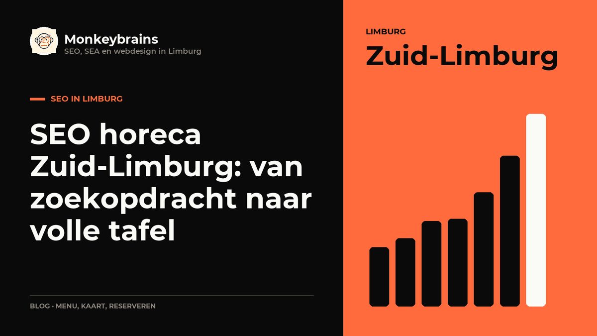 SEO horeca Zuid-Limburg: van zoekopdracht naar volle tafel
