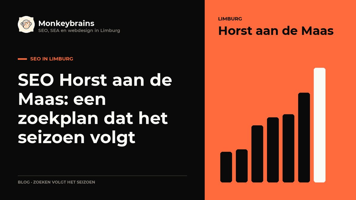SEO Horst aan de Maas: een zoekplan dat het seizoen volgt
