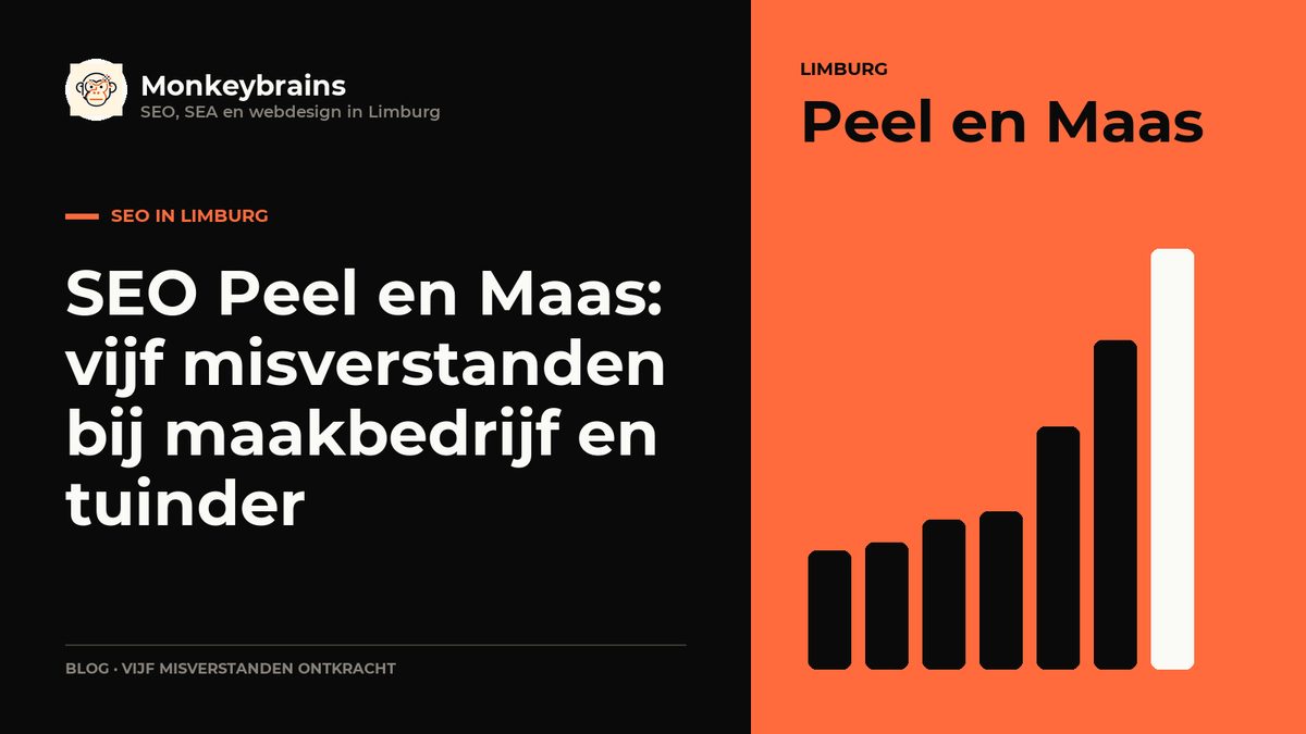 SEO Peel en Maas: vijf misverstanden bij maakbedrijf en tuinder