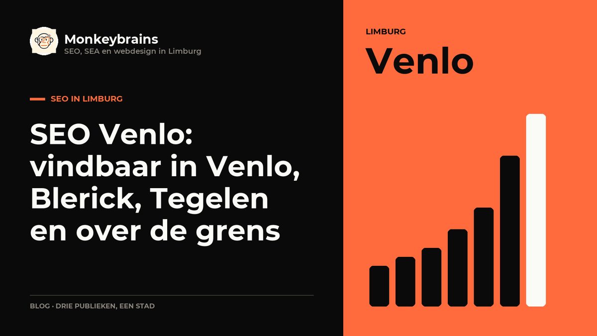 SEO Venlo: vindbaar in Venlo, Blerick, Tegelen en over de grens