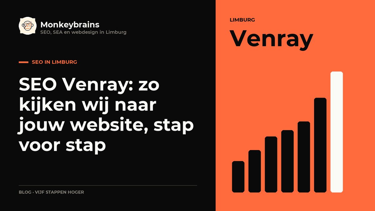 SEO Venray: zo kijken wij naar jouw website, stap voor stap