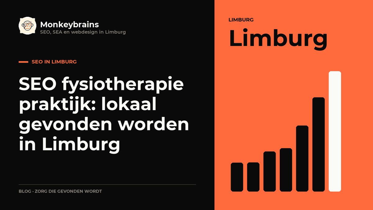 SEO fysiotherapie praktijk: lokaal gevonden worden in Limburg