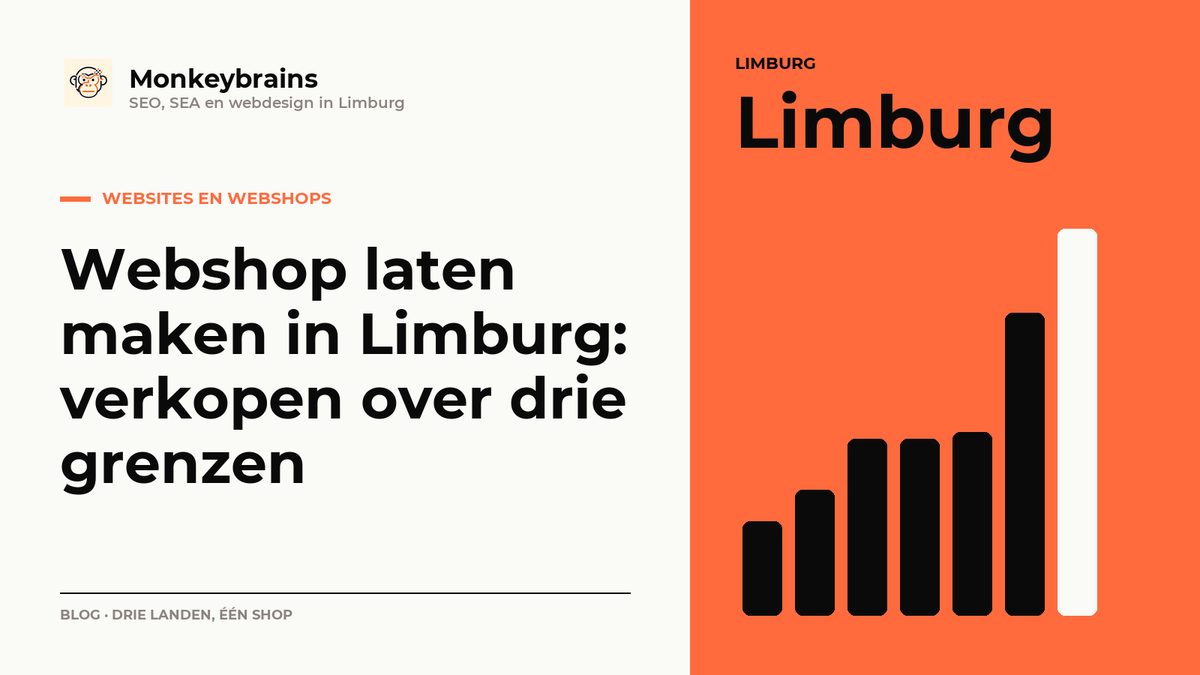 Webshop laten maken in Limburg: verkopen over drie grenzen