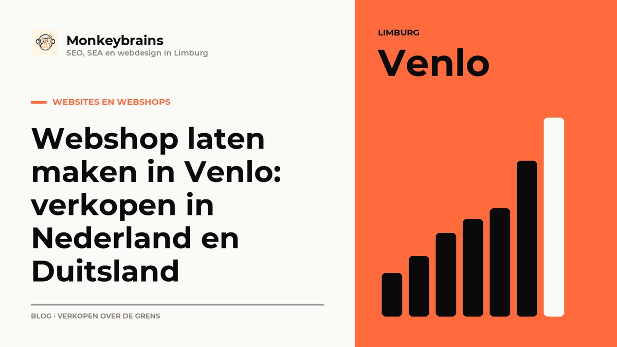 Webshop laten maken in Venlo: verkopen in Nederland en Duitsland