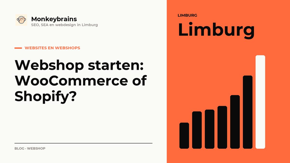 Webshop starten: WooCommerce of Shopify?