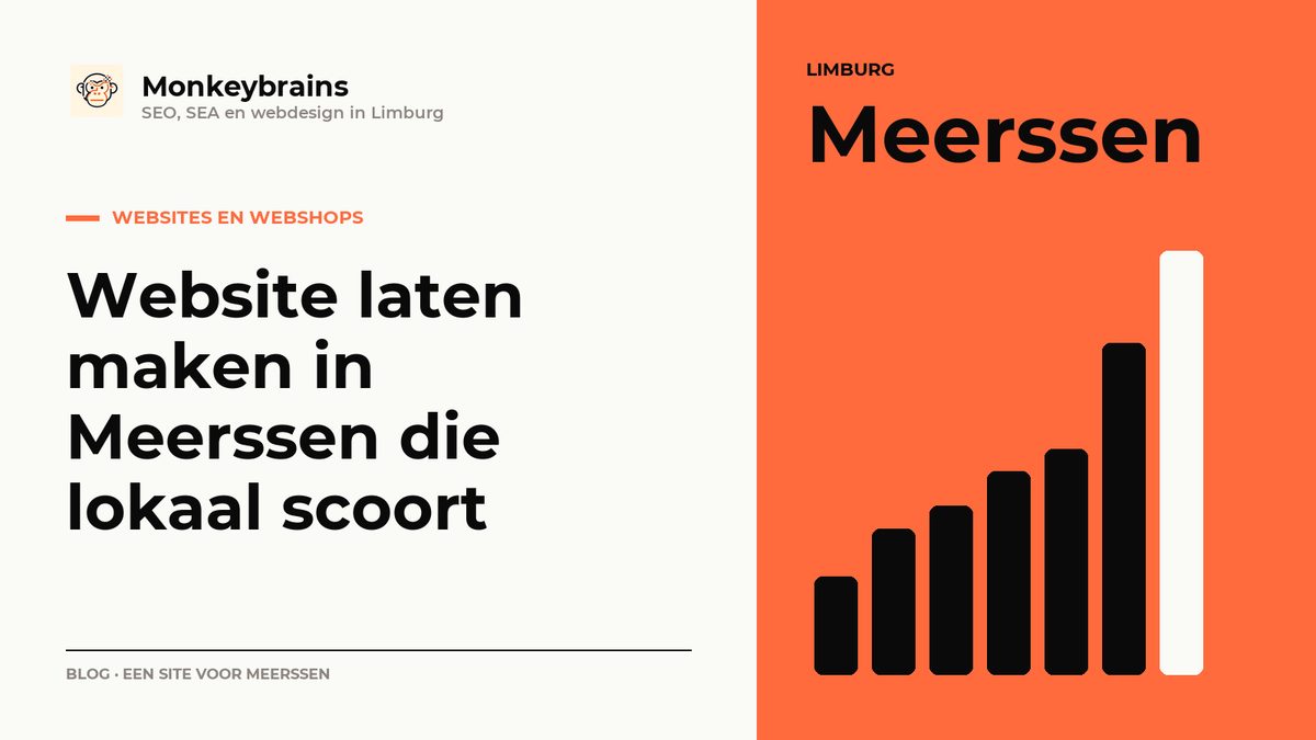 Website laten maken in Meerssen die lokaal scoort