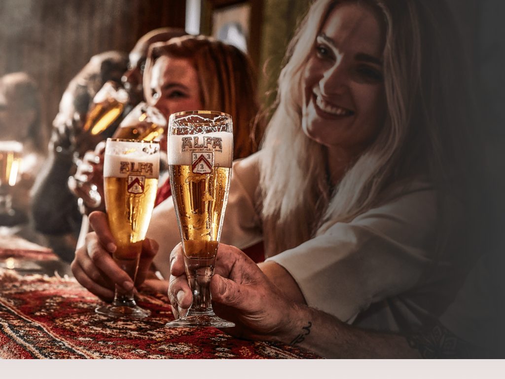 Website van Alfa Bier in Schinnen