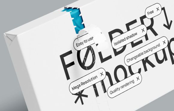 Mockup design for your folder (Demo)